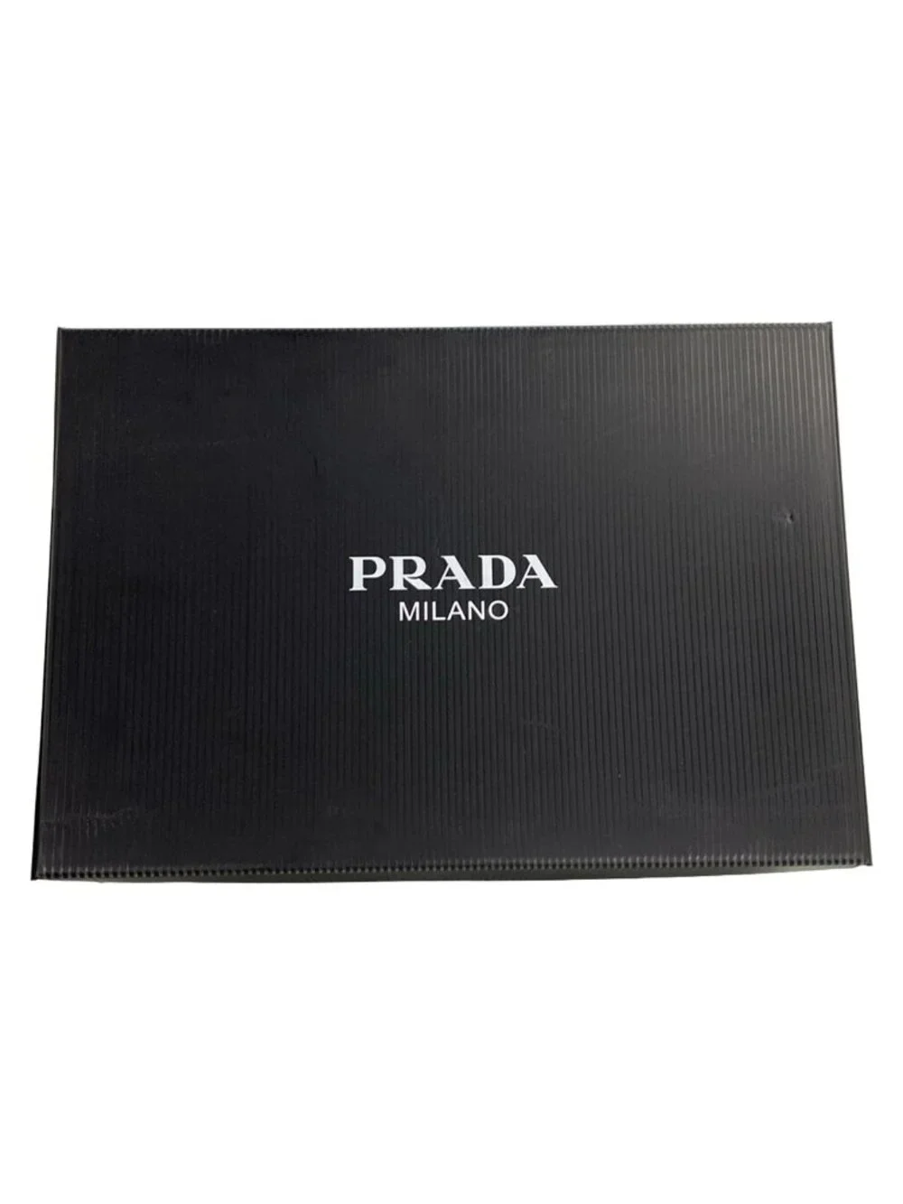 Prada Sneakers Black Silver Platforms